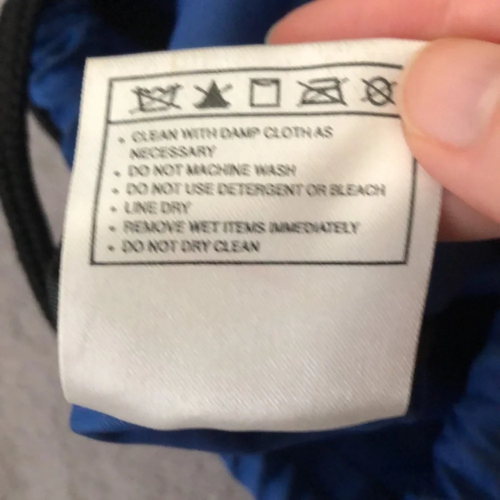 Nike Royal Blue Drawstring Backpack